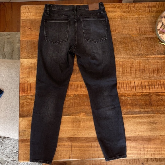 Madewell High Riser Distressed Skinny Jeans - Picture 12 of 13